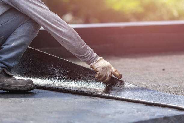 Professional Waterproofing technician working in Brookpark, OH
